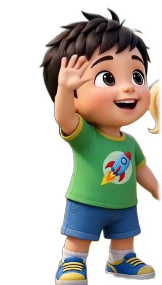 Leo the Lion, cheerful lion character from TuttiFrutti kids songs